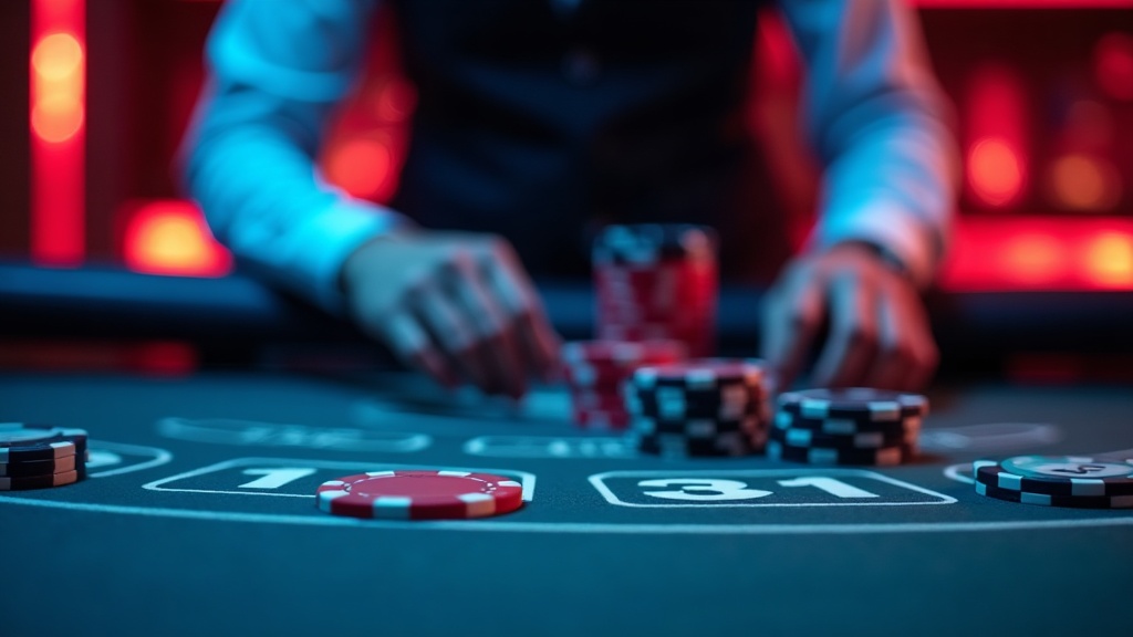 Live dealer table with betting limits, side bets, and countdown timers