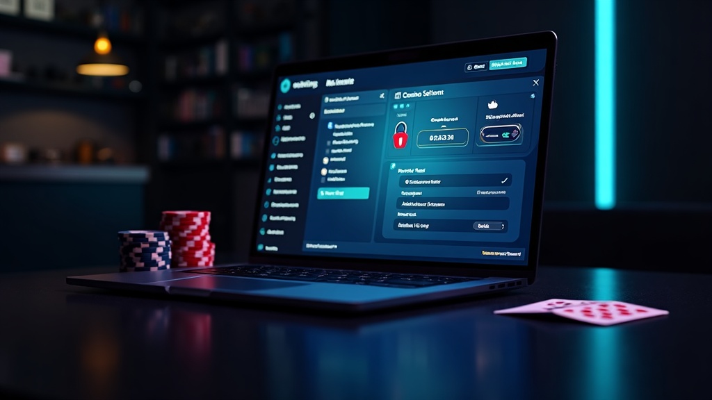 Schermata delle impostazioni di sicurezza per un account GramsBet in un ambiente da casinò scuro
